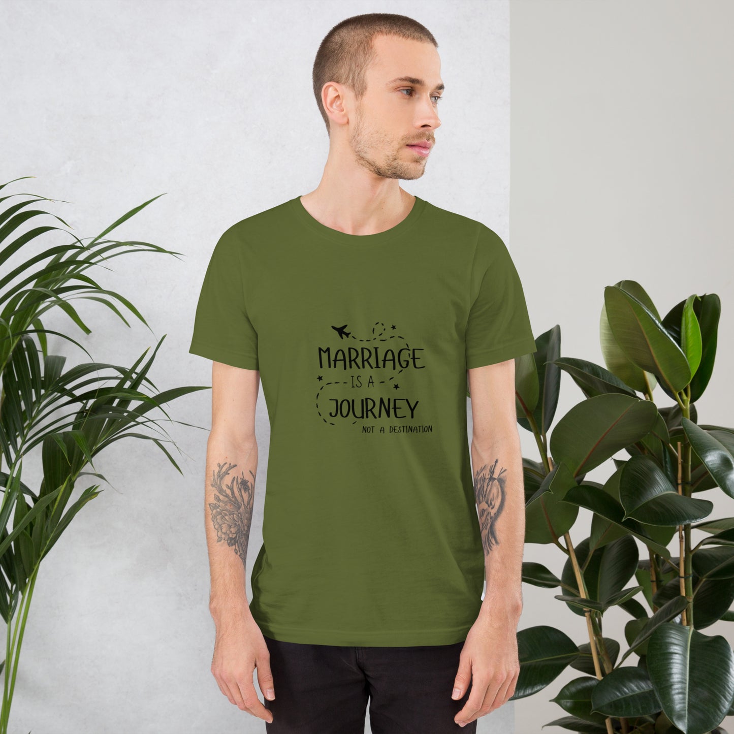 Marriage Is A Journey (1) Unisex T-Shirt