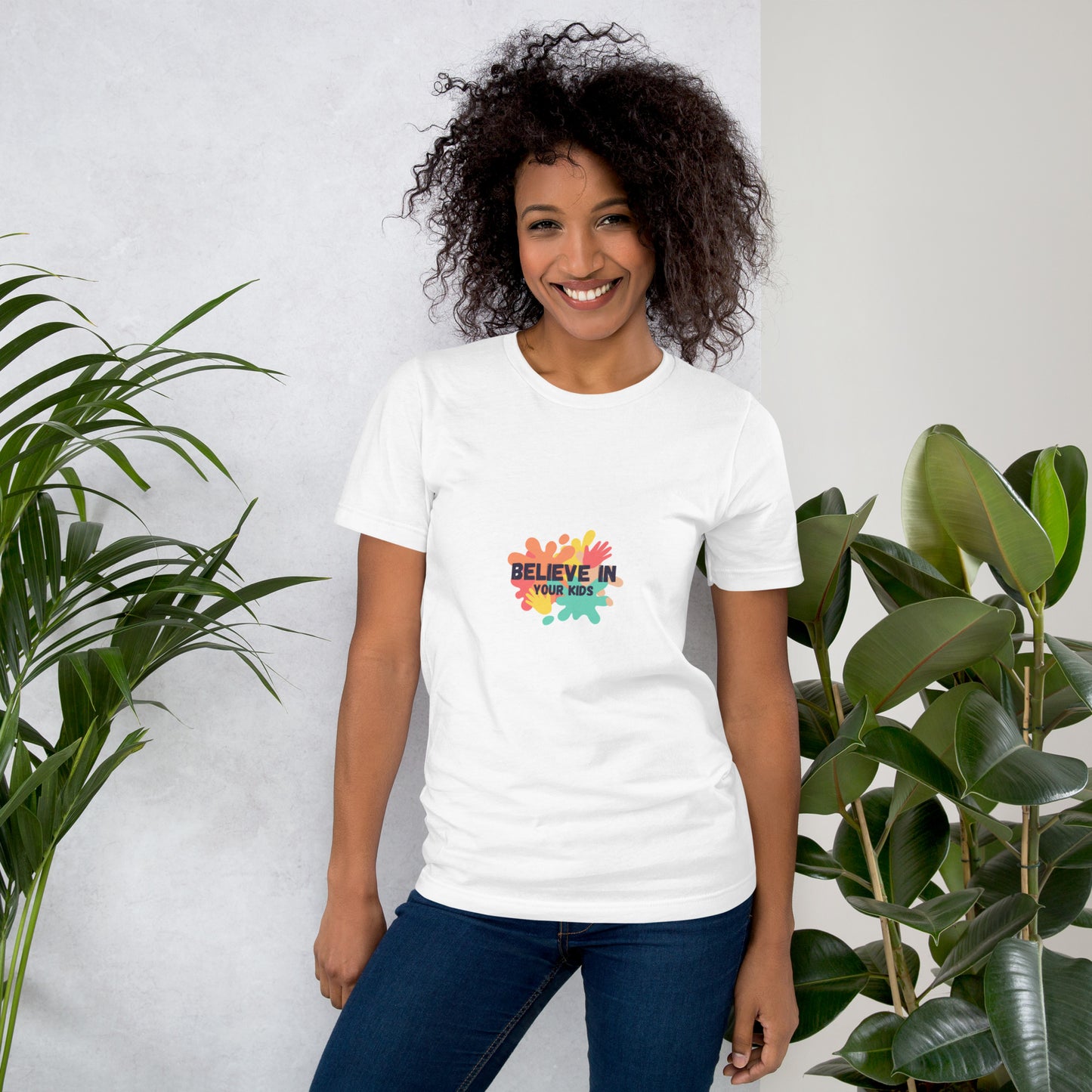 Believe In Your Kids (2) Unisex T-Shirt